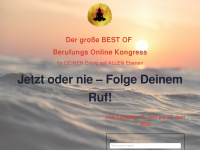 berufungskongress.com Webseite Vorschau