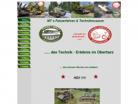 mts-panzerfahren.de Webseite Vorschau