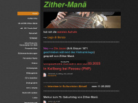 zither-manae.com Webseite Vorschau