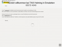 taxi-helming.de Webseite Vorschau