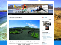 tourismuslanzarote.wordpress.com Webseite Vorschau
