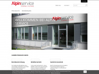 alpinservice.it Webseite Vorschau