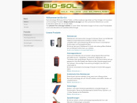 bio-sol.it Webseite Vorschau