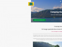 campingverdelago.it Webseite Vorschau