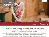 draxlhof.it Webseite Vorschau