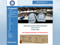 eisstocksport.it Webseite Vorschau