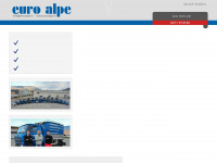 euroalpe.it Webseite Vorschau