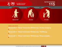 feuerwehr-reischach.it Webseite Vorschau