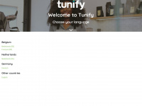 tunify.com Webseite Vorschau