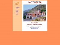 bed-and-breakfast-la-torreta.com Webseite Vorschau