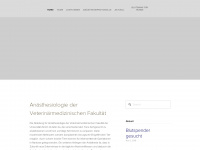 veterinäranästhesie.ch Webseite Vorschau