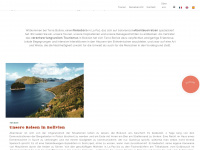 reisen-bolivien.com Webseite Vorschau