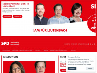 spd-leutenbach.de Webseite Vorschau