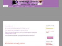 waescherei-lavendel.de Webseite Vorschau