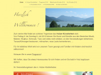 holzer-künstlerfest.de Webseite Vorschau