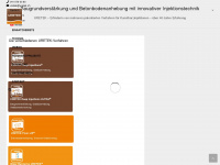 uretek.ch Webseite Vorschau