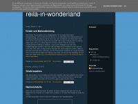 reila-in-wonderland.blogspot.com Webseite Vorschau