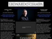 leonardociampa.com Webseite Vorschau