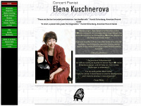 elenakuschnerova.com Webseite Vorschau