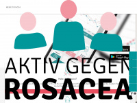 rosacea-info.de Webseite Vorschau