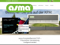 polyurethane.at Webseite Vorschau