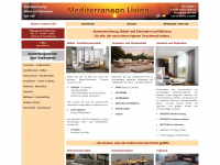 mediterranean-living.info Webseite Vorschau