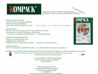 kompack.info Webseite Vorschau