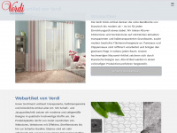 verdi-collection.de Webseite Vorschau