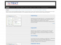 texttransformer.de Webseite Vorschau