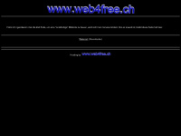 web4free.ch Webseite Vorschau