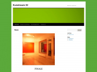 kunstraum22.wordpress.com Webseite Vorschau