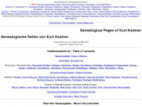 kastners.info Webseite Vorschau