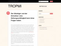 tropmi.wordpress.com Webseite Vorschau