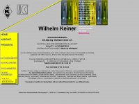 wilhelm-keiner.com Webseite Vorschau
