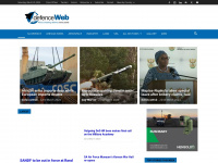 defenceweb.co.za Webseite Vorschau