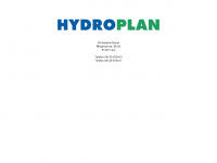 hydroplan.com Webseite Vorschau