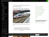 lokomotive-online.com Webseite Vorschau