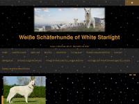 whitestarlight.com Webseite Vorschau