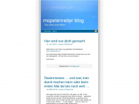 mopetenreiter.wordpress.com Webseite Vorschau