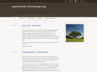 pumberger.org Webseite Vorschau