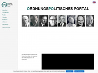 ordnungspolitisches-portal.com Webseite Vorschau
