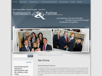 tramposch-partner.com Webseite Vorschau