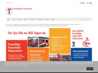 feuerwehr-neuenstein.com Webseite Vorschau