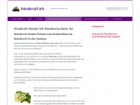 holundersaft.info Webseite Vorschau