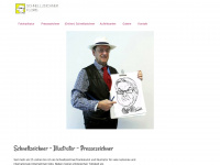 karikaturist-schnellzeichner.com Webseite Vorschau