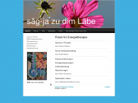sag-ja.jimdo.com Webseite Vorschau