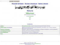 swissclassic.org Webseite Vorschau