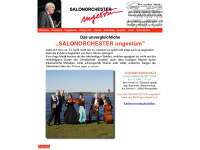 salonorchester.org Webseite Vorschau