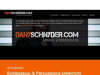 danyschnyder.com Webseite Vorschau