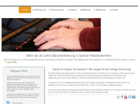 klavierstimmer.com Webseite Vorschau